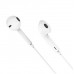 Навушники Hoco M101 Crystal joy wire-controlled earphones with microphone Білий