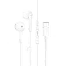 Навушники Hoco M95 Type-C wire-controlled digital earphones with microphone Білий
