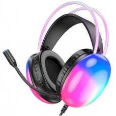 Навушники Hoco W109 Plus Rich USB7.1 channel gaming headphones Чорний