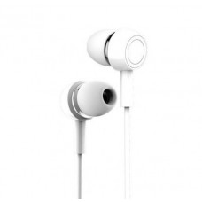 Навушники USAMS EP-12 Plastic Earplug Plating Small Earphone Білий