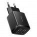 МЗП Baseus Compact Charger 2U 10.5W EU Чорний