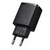 МЗП Baseus Compact Quick Charger U + C 20W EU Чорний