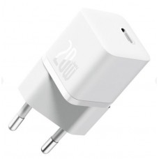 МЗП Baseus GaN5 Fast Charger(mini) 1C 20W EU Білий МЗП Baseus GaN5 Fast Charger(mini) 1C 20W EU Білий