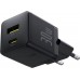 МЗП Baseus Palm Fast Charger C+U 30W EU Чорний