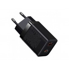 Зарядный адаптер - блок питания Baseus Super Si Pro Quick Charger C + U 30W EU CCSUPP-E01 Черный