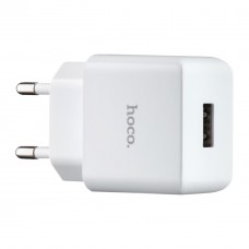МЗП Hoco C106A Leisure single port charger ( EU ) Білий МЗП Hoco C106A Leisure single port charger ( EU ) Білий