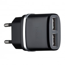 МЗП Hoco C12 Smart dual USB charger ( EU ) 2USB 2.4A Чорний МЗП Hoco C12 Smart dual USB charger ( EU ) 2USB 2.4A Чорний
