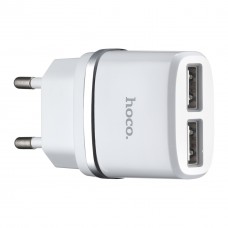 МЗП Hoco C12 Smart dual USB charger ( EU ) 2USB 2.4A Білий МЗП Hoco C12 Smart dual USB charger ( EU ) 2USB 2.4A Білий