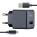 МЗП Hoco CS11A Ocean single port charger set (Micro) (EU) Чорний