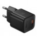 МЗП Hoco N64 Ingenious single port PD20W charger(EU) Чорний