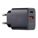 МЗП McDodo 33W PD + QC Dual Port Charger ( EU plug ) CH-0921 Чорний