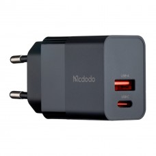 МЗП McDodo Hydrogen Series 20W PD + QC Charger ( EU plug ) CH-1951 Чорний МЗП McDodo Hydrogen Series 20W PD + QC Charger ( EU plug ) CH-1951 Чорний