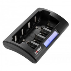 Зарядна станція для батарей Soshine LCD Universal Charger CD-1 Чорний