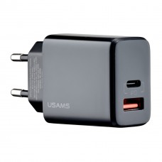МЗП USAMS CC133 T40 QC3.0 + PD Digital Display Fast USB + Type-C Charger 20W ( EU ) Чорний МЗП USAMS CC133 T40 QC3.0 + PD Digital Display Fast USB + Type-C Charger 20W ( EU ) Чорний