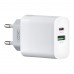 МЗП XO L64 18W зарядний пристрій Білий