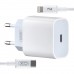 МЗП XO L77 EU 20W Fast charger with Lightning cable ( Type to Lightning ) Білий