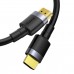 Кабель Baseus Cafule 4KHDMI Male To 4KHDMI Male Adapter Cable 3m Чорний