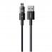 Кабель Baseus Display 2 Fast Charging Data Cable USB-A to iP 2.4A 1m Чорний