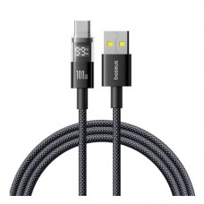 Кабель Baseus Display 2 Fast Charging Data Cable USB-A to USB-C 100W 1m Чорний