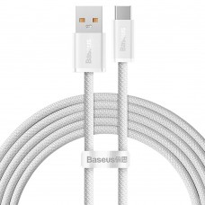 Кабель Baseus Dynamic 4 Fast Charging Data Cable Type-C to Type-C 100W 2m Білий