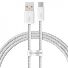 Кабель Baseus Dynamic Series Fast Charging Data Cable USB to Type-C 100W 1m Білий