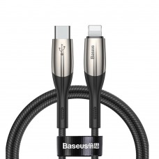 Кабель Baseus Horizontal Data Cable Type-C to iP PD 18W 1m Чорний