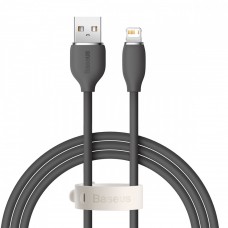 Кабель Baseus Jelly Liquid Silica Gel Fast Charging Data Cable USB to Lightning 2.4A 1.2m Чорний