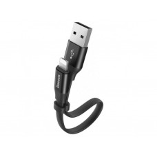 Кабель Baseus Nimble Portable Cable USB to Lightning 0.23m Чорний