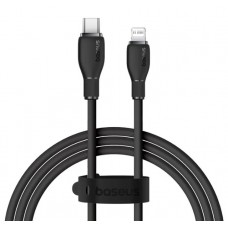 Кабель Baseus Pudding Series Fast Charging Cable Type-C to iP 20W 1.2m Cluster Чорний