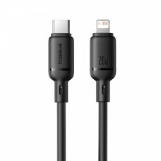Кабель Baseus Silky Series Fast Charging Cable Type-C to iP 20W 2m Cluster Чорний