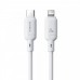 Кабель Baseus Silky Series Fast Charging Cable Type-C to iP 20W 2m Білий