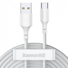 Кабель Baseus Simple Wisdom Data Cable Kit USB to Type-C 5A ( 2PCS / Set ) 1.5m Білий