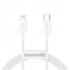 Кабель Baseus Superior Series Fast Charging Data Cable Type-C to iP PD 20W 0.25m Білий