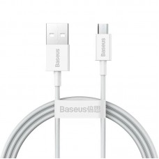 Кабель Baseus Superior Series Fast Charging Data Cable USB to Micro 2A 1m Білий