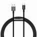 Кабель Baseus Superior Series Fast Charging Data Cable USB to Type-C 66W 1m Чорний