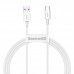 Кабель Baseus Superior Series Fast Charging Data Cable USB to Type-C 66W 1m Білий