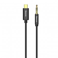Кабель Baseus Yiven Type-C male To 3.5 male Audio Cable M01 Чорний