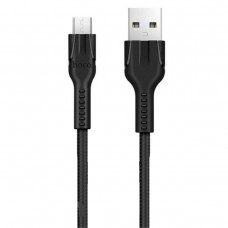 Кабель Hoco U31 Benay Micro charging cable Чорний