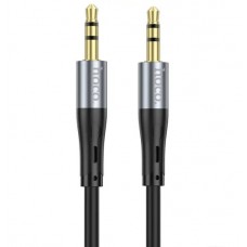 Кабель Hoco UPA22 UPA22 AUX silicone audio cable Чорний