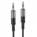 Кабель Hoco UPA23 AUX audio cable Темно-сірий