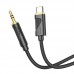 Кабель Hoco UPA30 Friend digital audio conversion cable Type-C Чорний