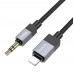 Кабель Hoco UPA32A Clever digital audio conversion cable iP Чорний