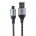 Кабель Hoco X102 Fresh charging data cable Micro Чорний