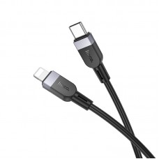 Кабель Hoco X109 Energy PD silicone charging data cable iP Чорний