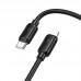Кабель Hoco X115 Surpass PD27W fast charging data cable iP Чорний