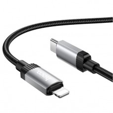 Кабель Hoco X117 Star PD27W charging data cable iP Чорний