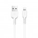 Кабель Hoco X13 Easy charged Lightning charging cable, ( L-1M ) Білий