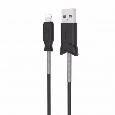 Кабель Hoco X24 Pisces charging data cable for Чорний Lightning