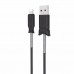 Кабель Hoco X24 Pisces charging data cable for Чорний Lightning