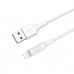 Кабель Hoco X25 Soarer charging data cable for Lightning Білий